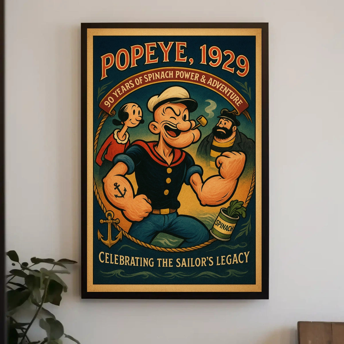 Popeye 1929 Art Poster POP-02
