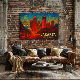 Jakarta A Festive Night Poster