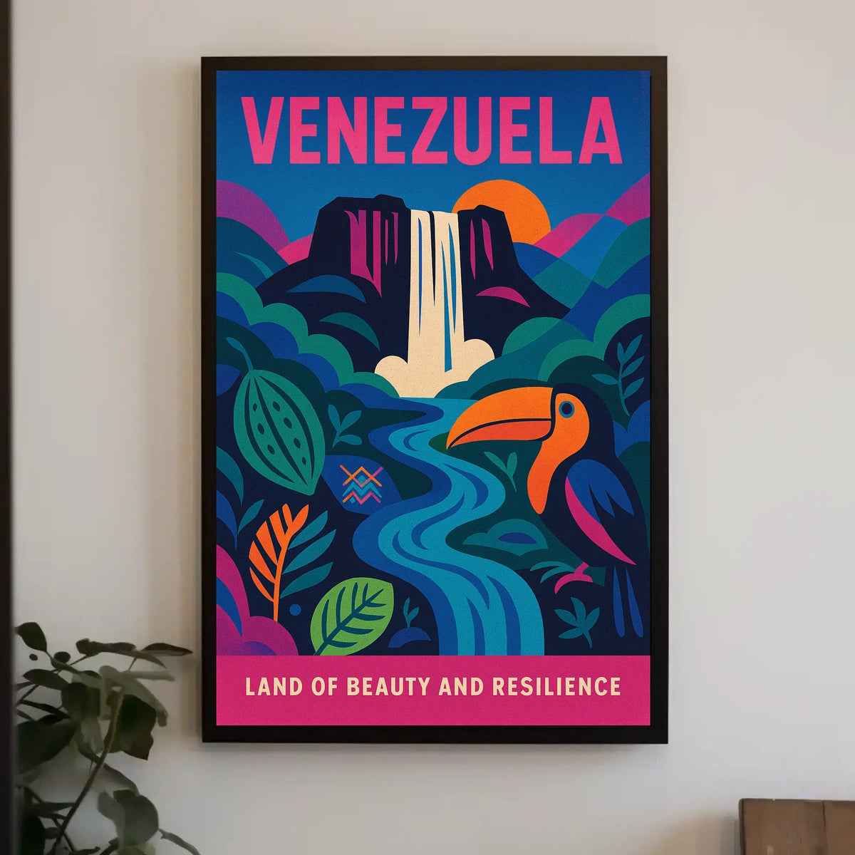 Venezuela Land Of Beauty And Poster