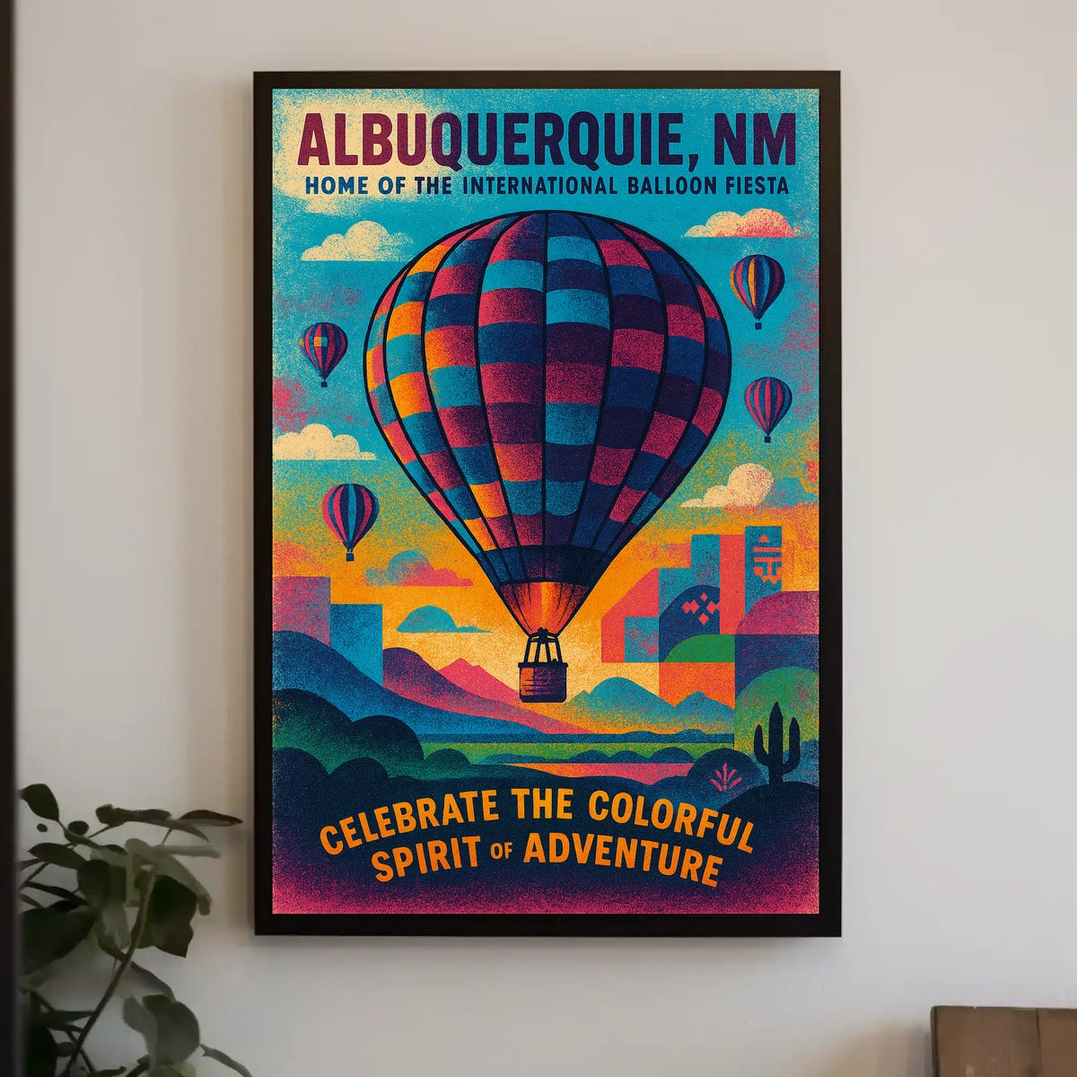 Albuquerque Balloon Fiesta Poster