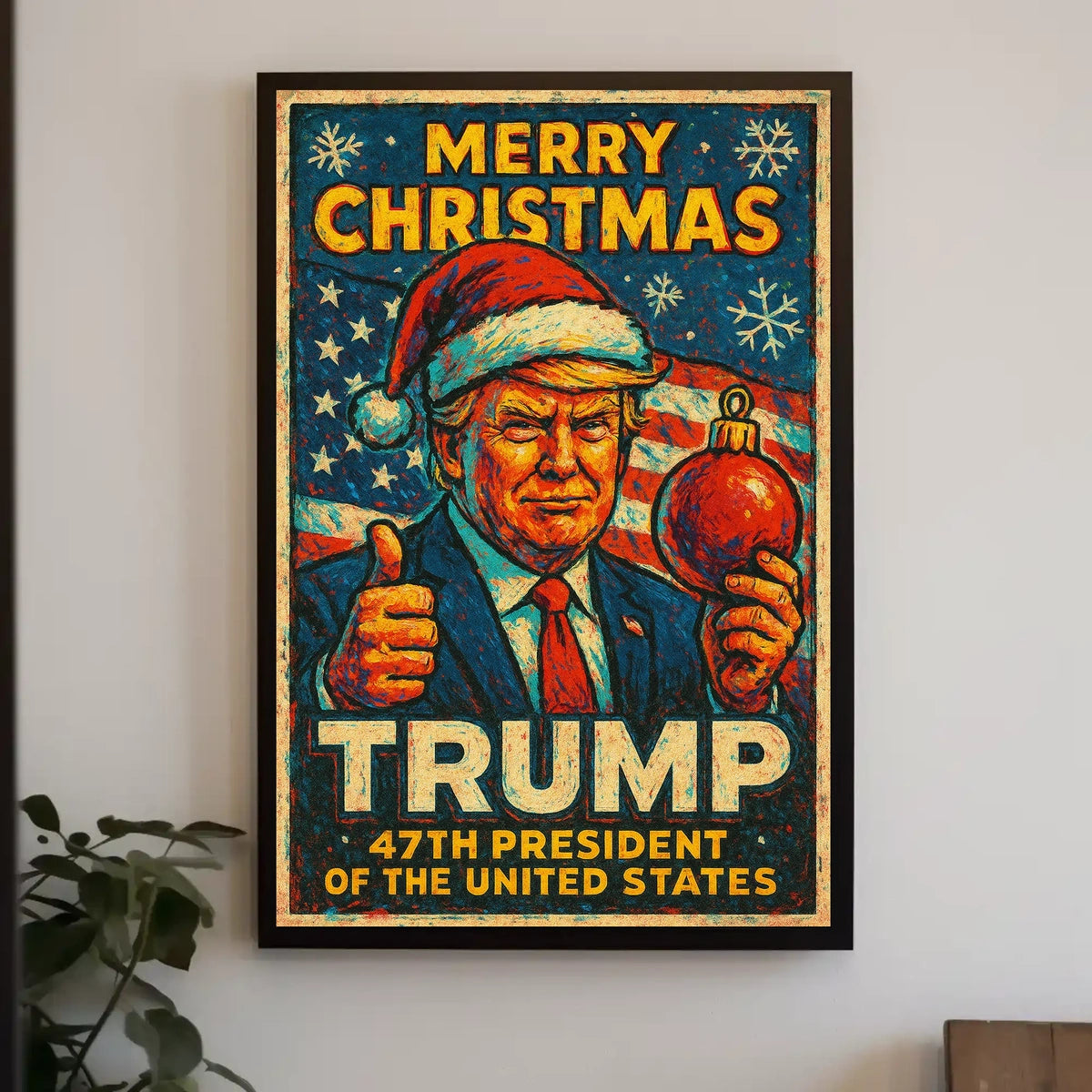 Trump 47th President Poster