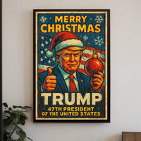 Trump 47th President Poster