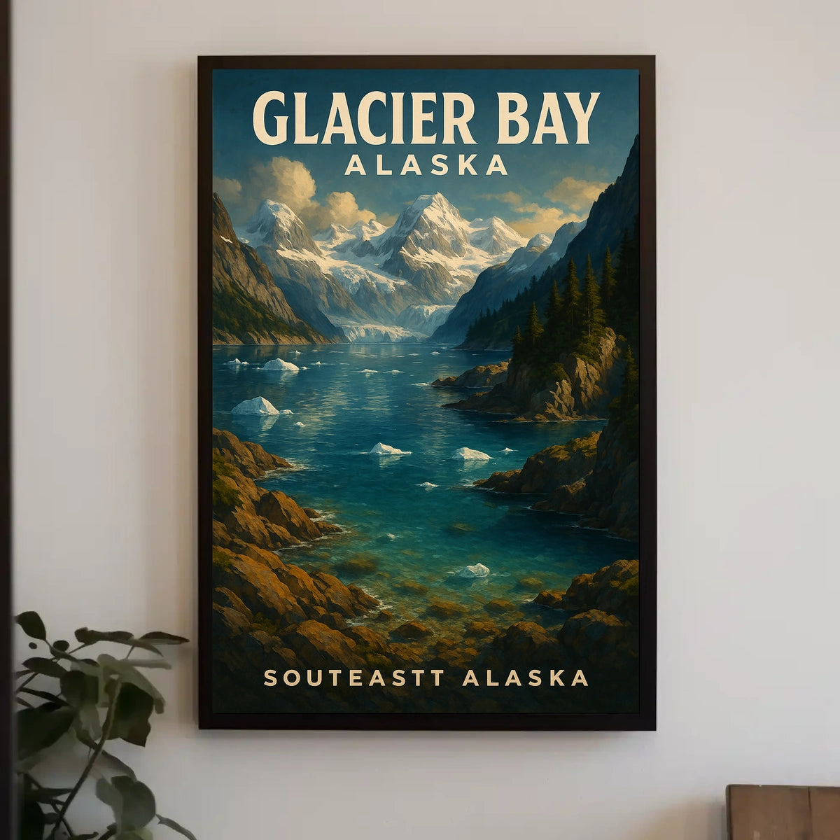 Glacier Bay, Alaska Poster