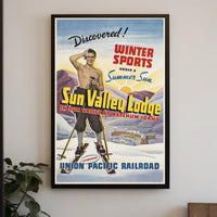 Discover Sun Valley Lodge Poster