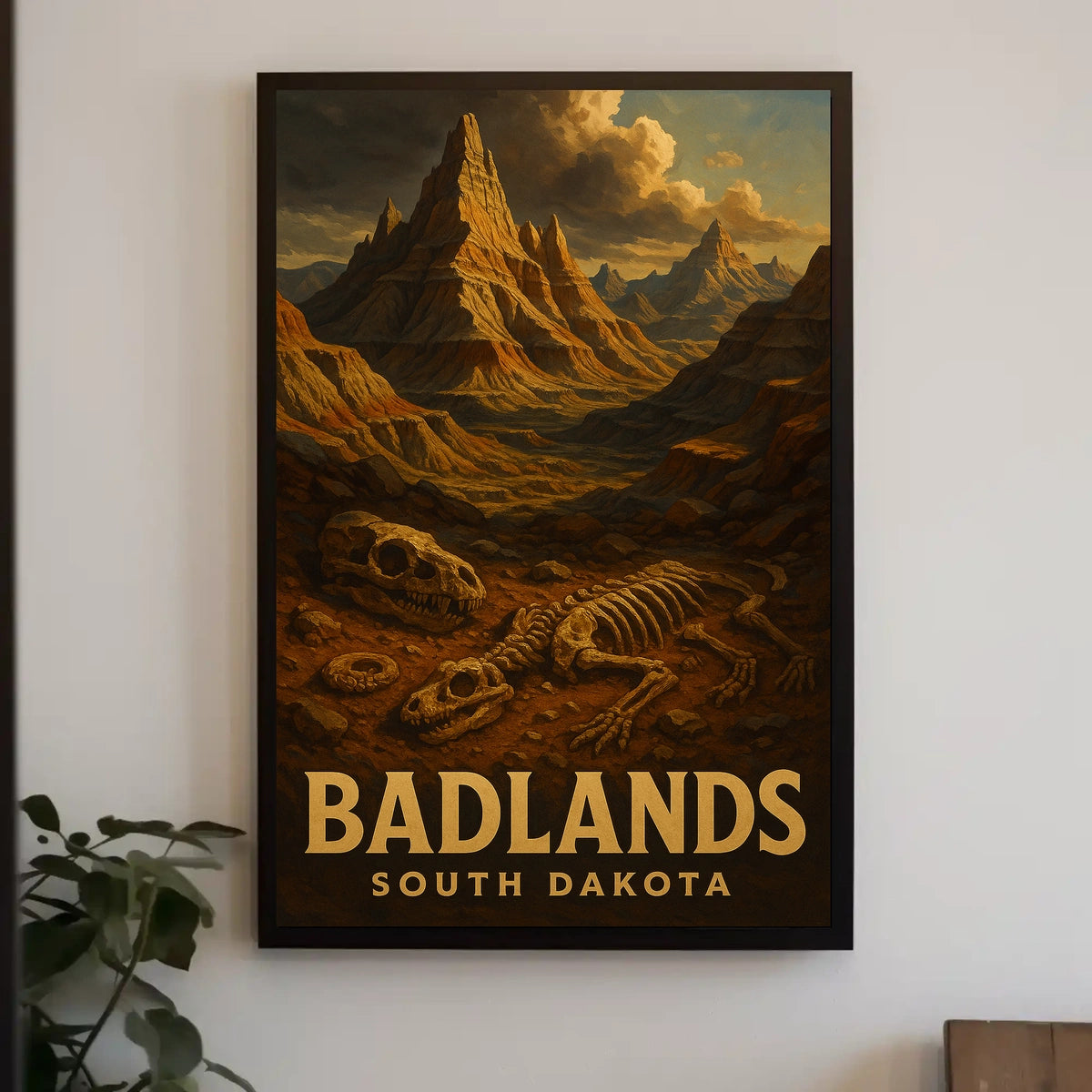 Badlands Of South Dakota Poster
