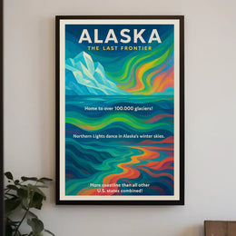 Alaska The Last Frontier Poster