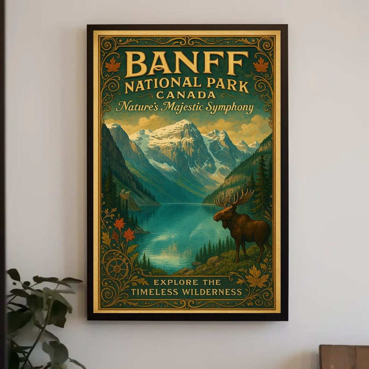 Banff National Park Natures Majestic Symphony Poster