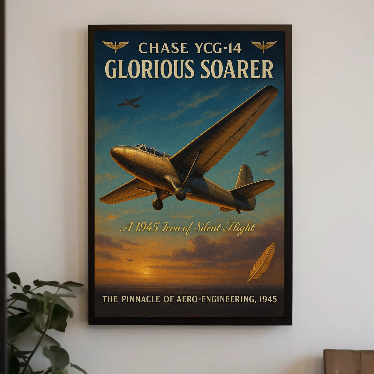 Glorious Soarer 1945 Icon Poster
