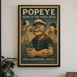 Popeye 1929 Art Poster POP-110