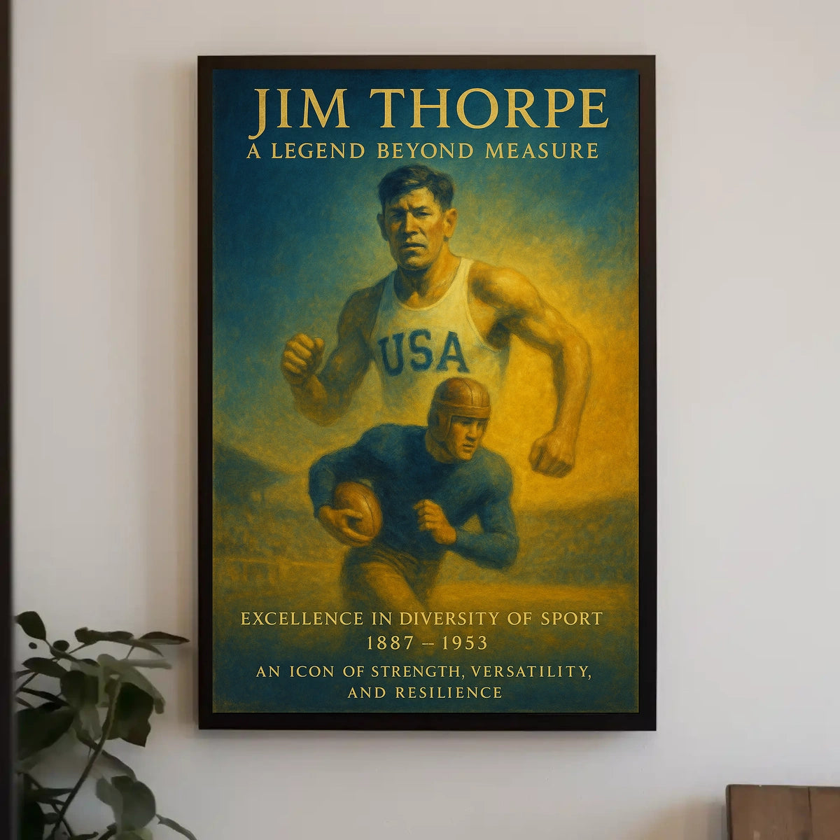 Jim Thorpe A Legend Beyond Measure Poster