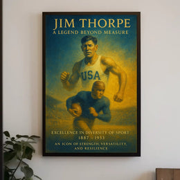 Jim Thorpe A Legend Beyond Measure Poster