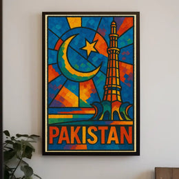 Pakistan A Vibrant Tribute Poster