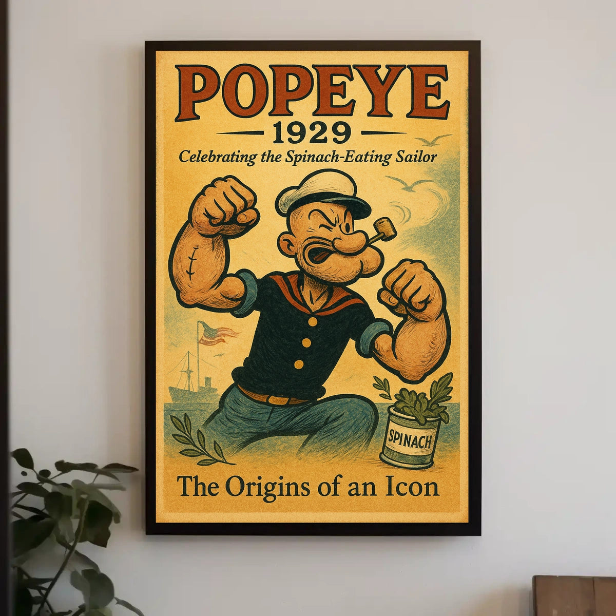 Popeye 1929 Art Poster POP-03