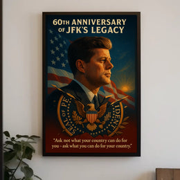 John F. Kennedy 35Th President Poster