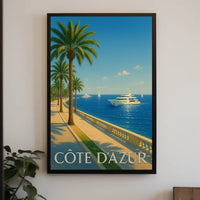 Côte DAzur Poster