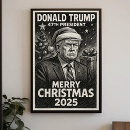 Donald Trump 47th President Poster