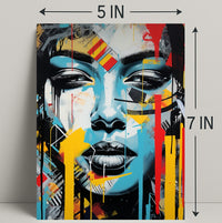 Vibrant Expression Poster