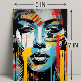 Vibrant Expression Poster