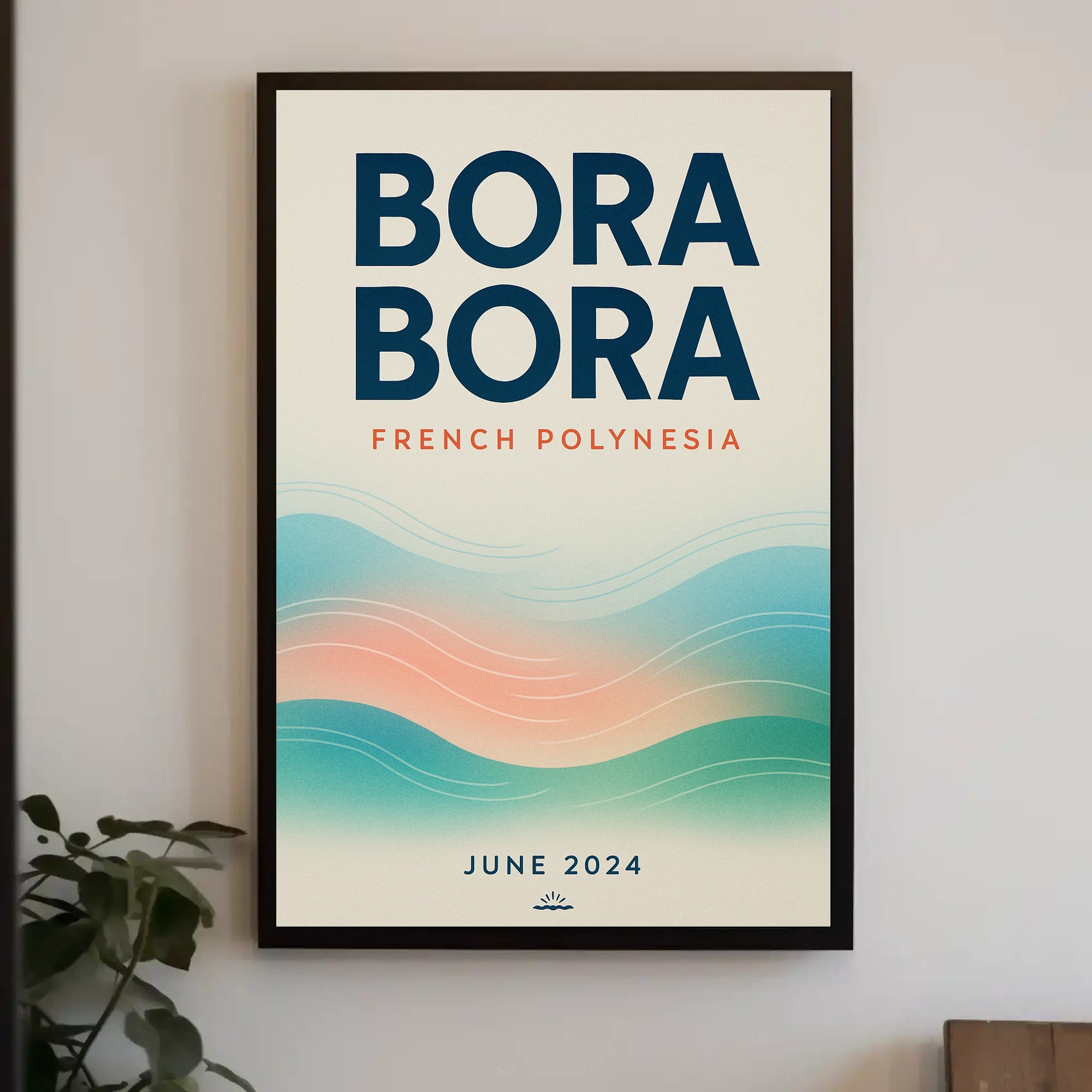 Bora Bora Travel Poster PosterGoat