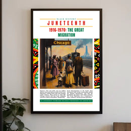 The Great Migration: Vintage Cultural Heritage Poster