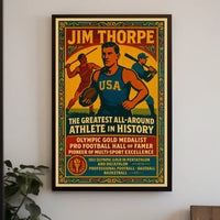 Celebrating a Legendary Athlete Poster