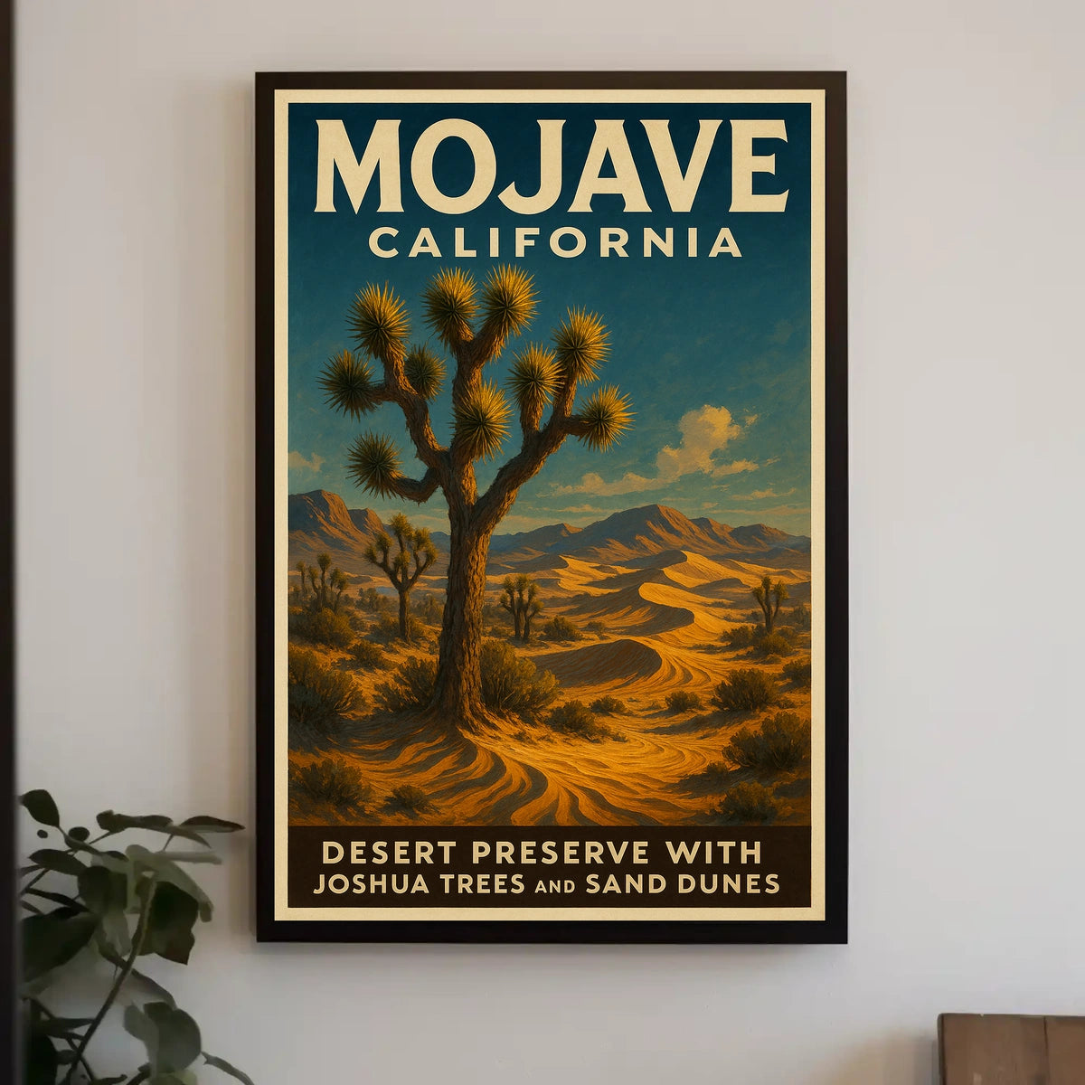 Mojave Desert Preserve Poster