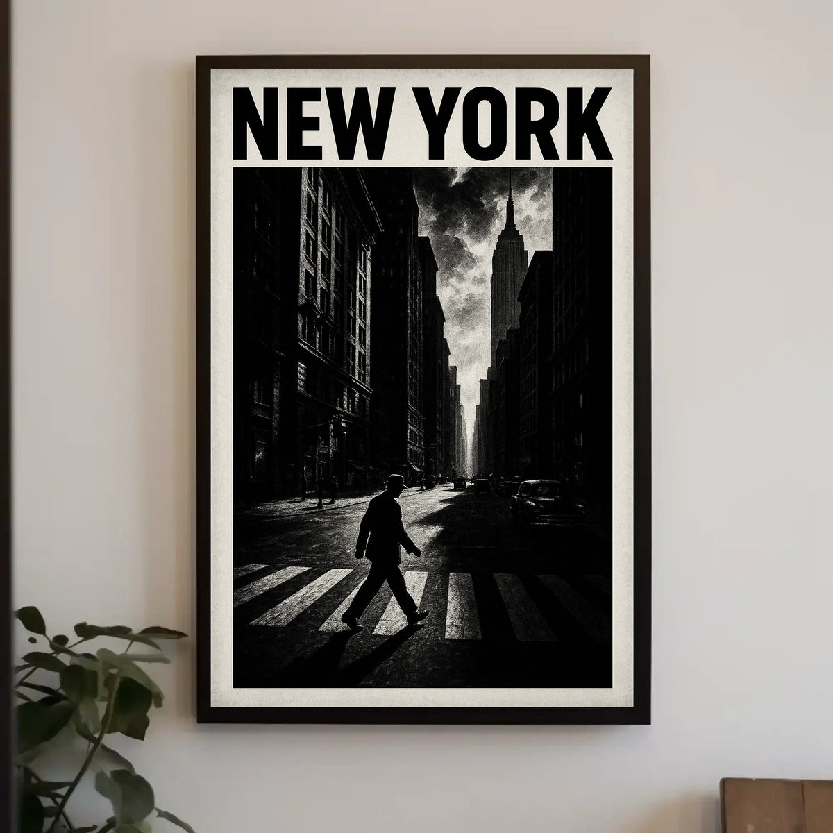 New York Cityscape Poster