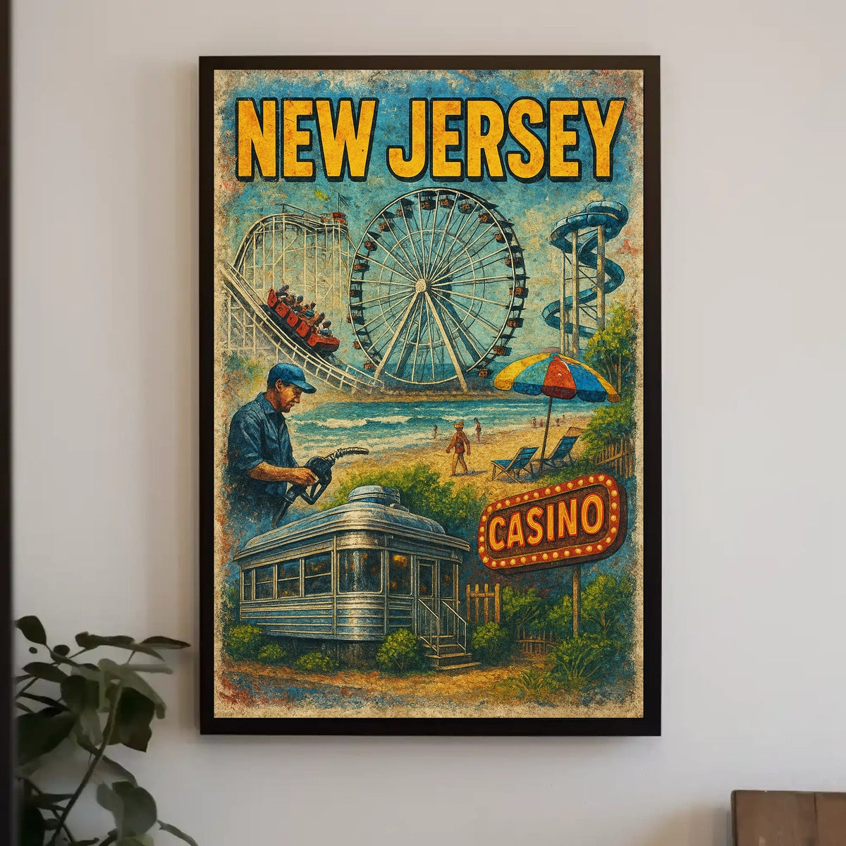 New Jersey Adventure Poster