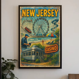New Jersey Adventure Poster