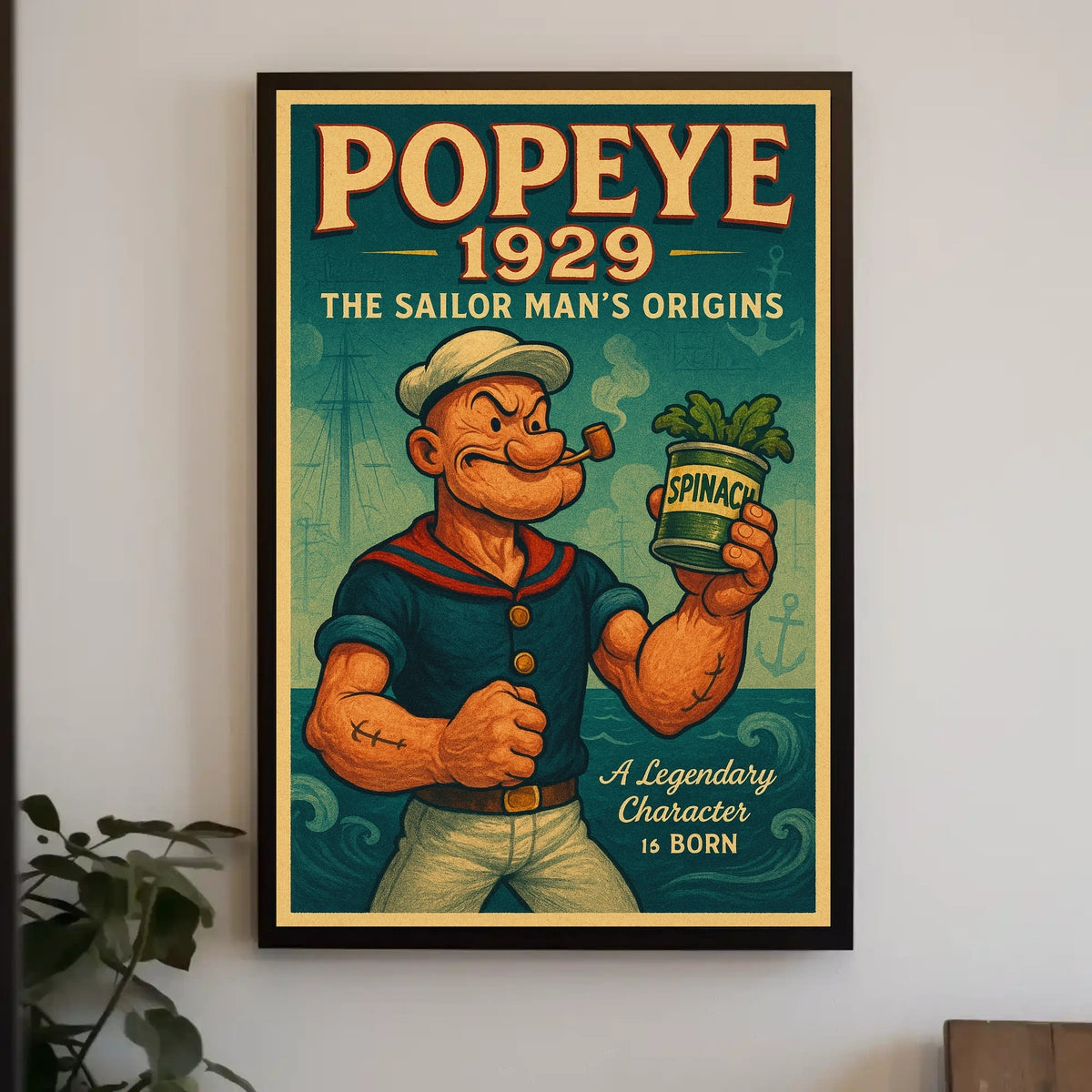 Popeye 1929 Art Poster POP-122