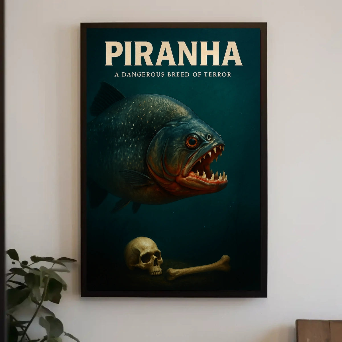 Piranha A Dangerous Breed of Terror Poster