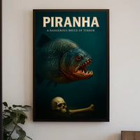 Piranha A Dangerous Breed of Terror Poster