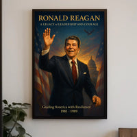 Ronald Reagan Inspirational American Presidential Poster