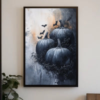 Halloween Spooky Scene Artistic Abstract or Pop Culture Poster
