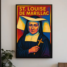 St. Louise de Marillac Poster