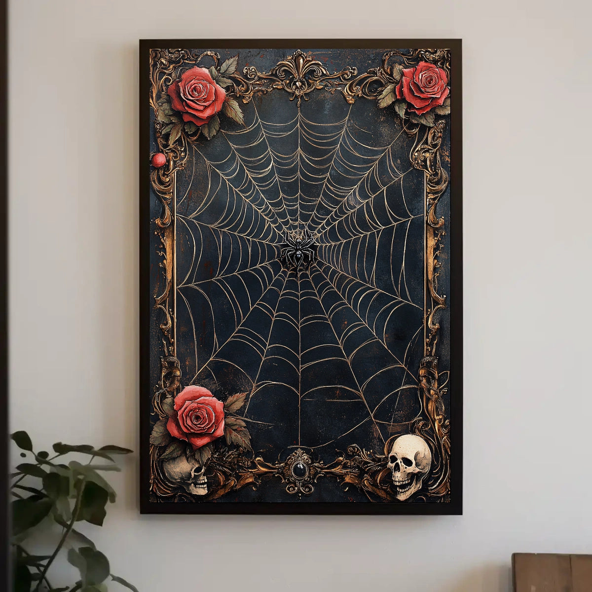 Gothic Vintage Ornate Web Design Art Poster