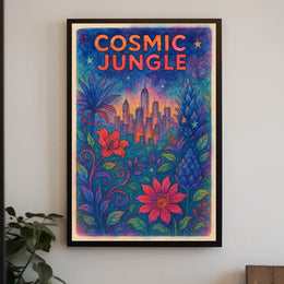 COSMIC JUNGLE: Enchanting Urban Fantasy and Mythology Poster