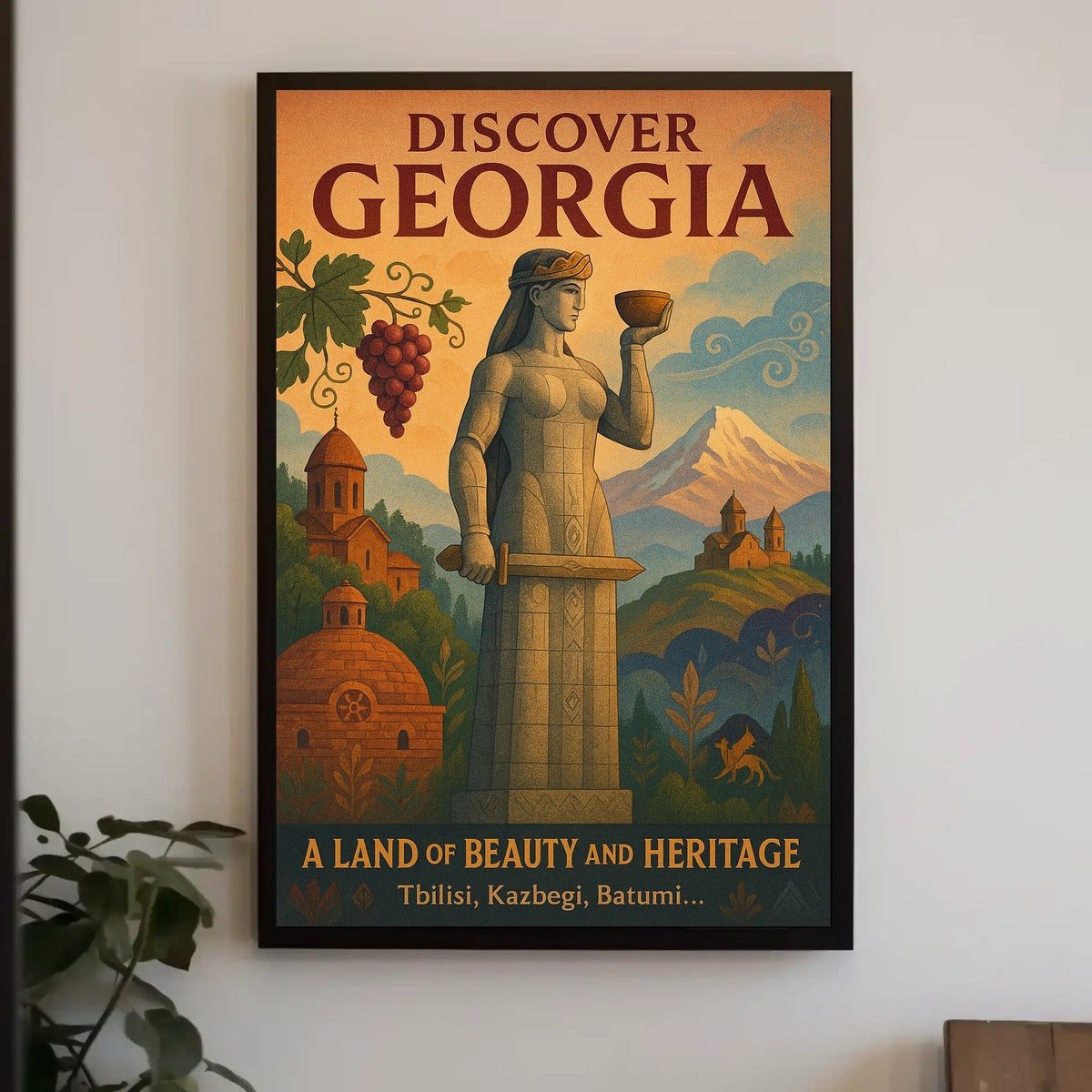 Discover Georgia A Land Of Beauty And Poster
