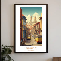 Streets of Bogotá Poster PosterGoat