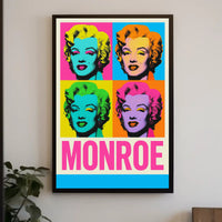 Pop Art Icon Monroe Poster PosterGoat