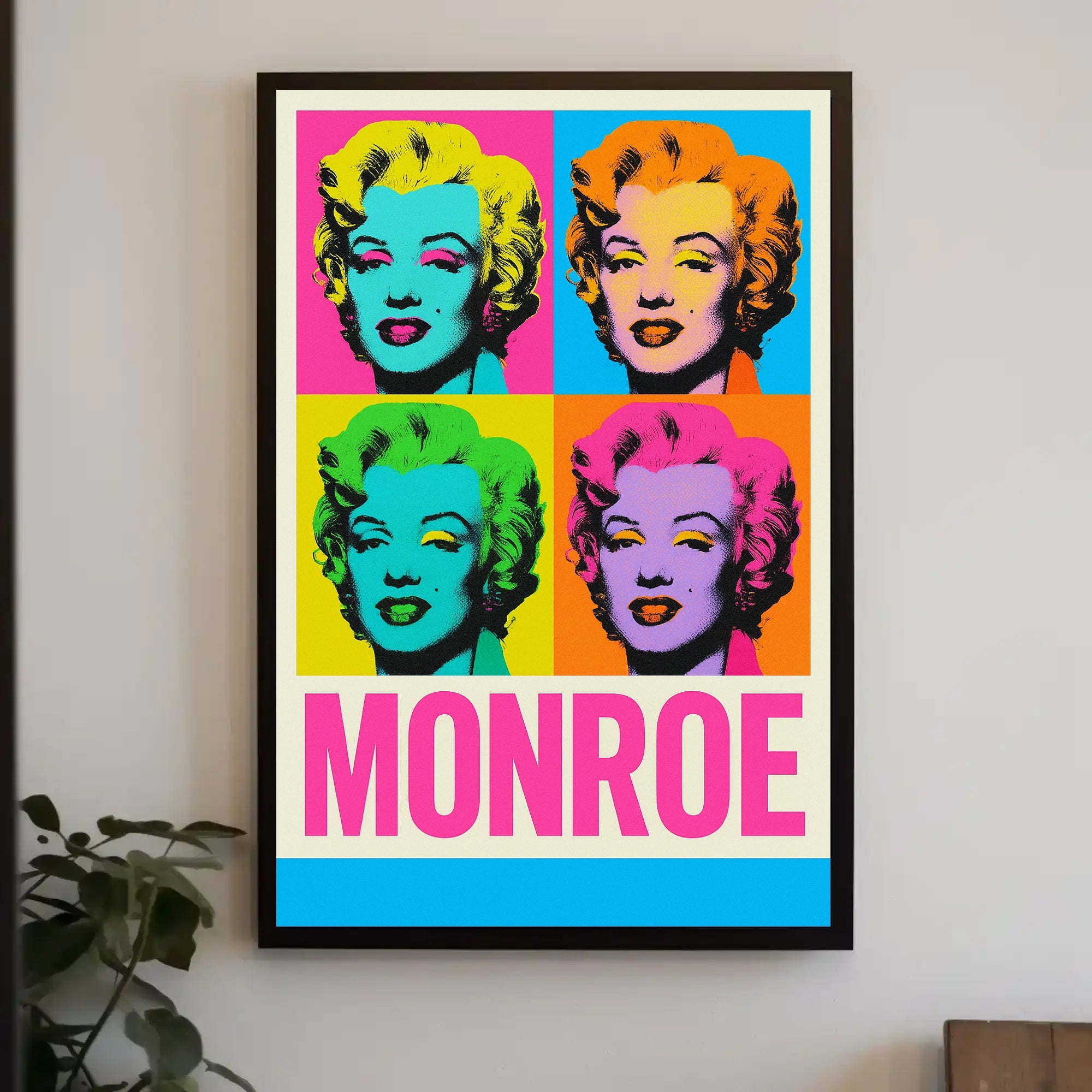 Pop Art Icon Monroe Poster PosterGoat