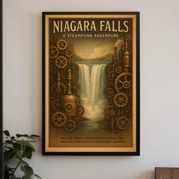Niagara Falls A Steampunk Adventure Poster