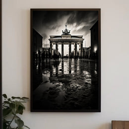 The Brandenburg Gate At Dusk Poster