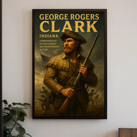 George Rogers Clark Revolutionary War Poster