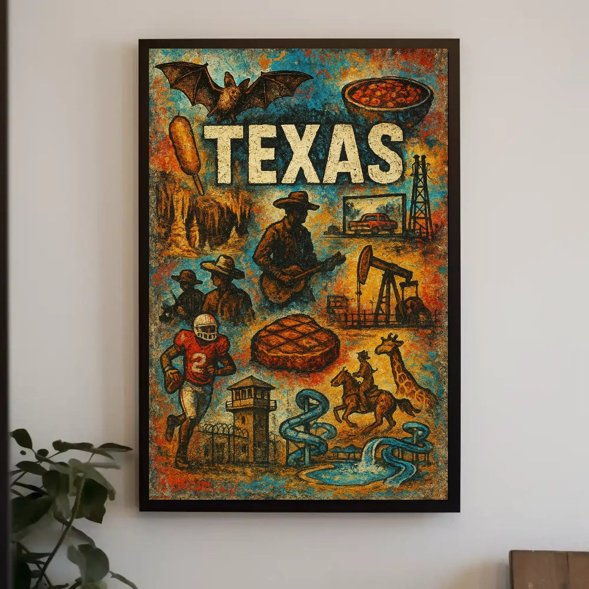 Celebrating Texas Poster