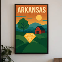 Arkansas Landscape Poster
