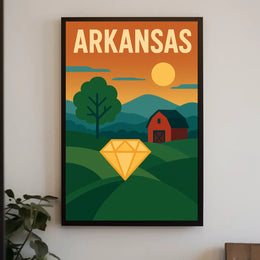 Arkansas Landscape Poster