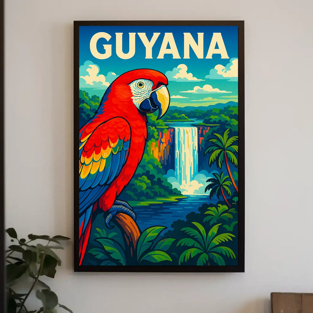Guyana Tropical Paradise Poster