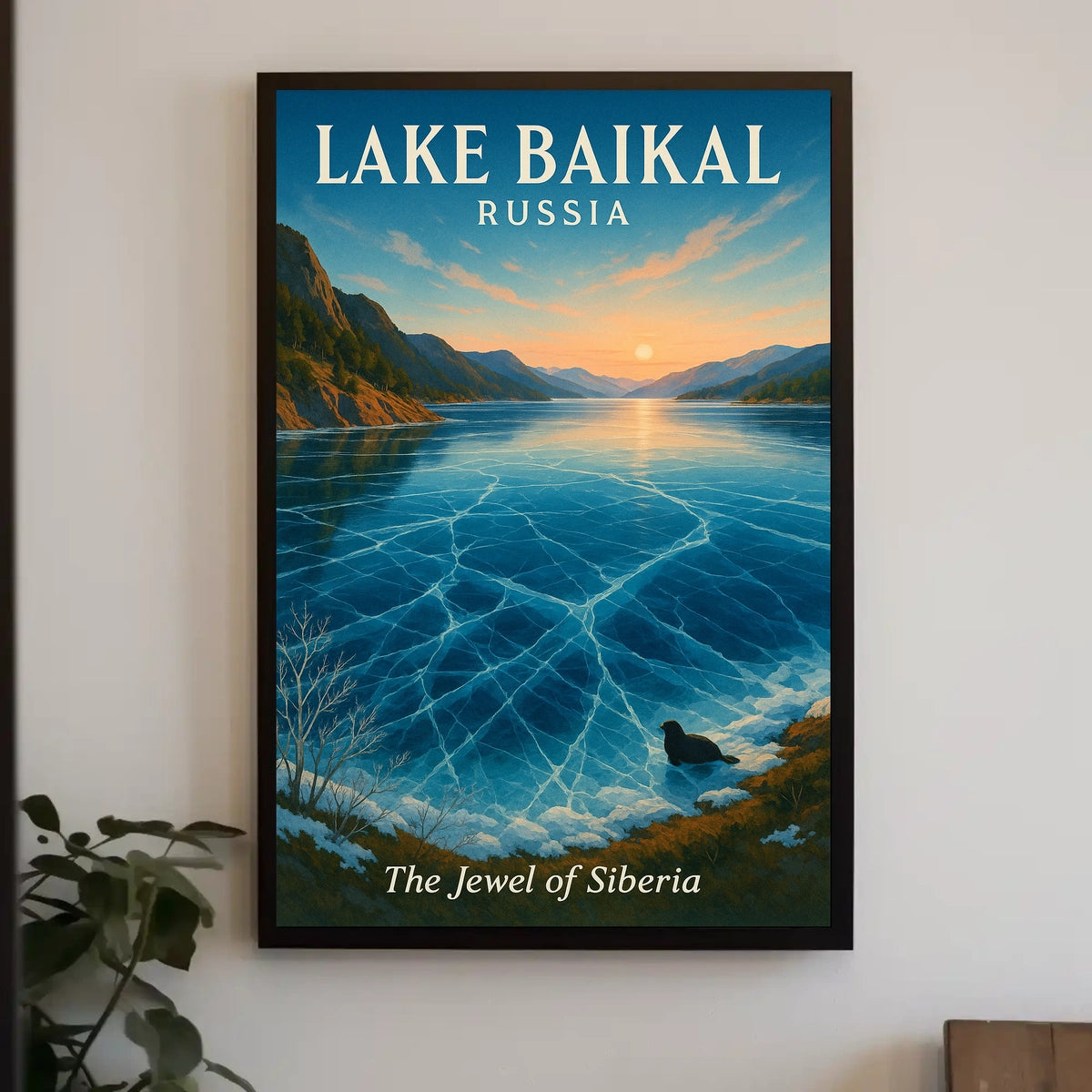 Lake Baikal The Jewel of Siberia Poster