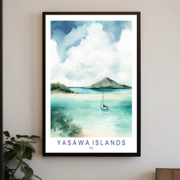 Yasawa Islands Paradise Poster PosterGoat